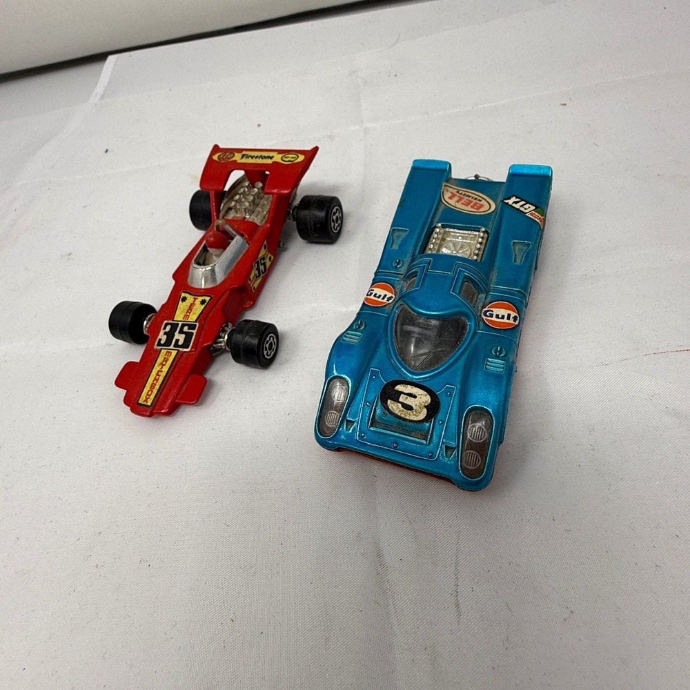 Vintage Matchbox Speed Kings No 35 & Gama-Mini Porsche 917 Diecast Car Lot